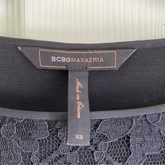 BCBG MAX AZRIA Hansel Lace Insert Dress - Picture 2 of 6